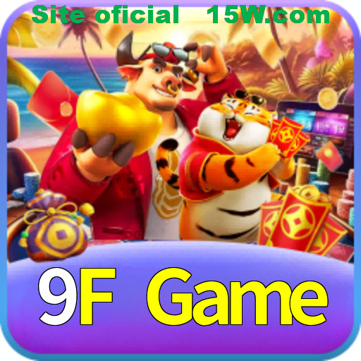 Imagem promocional da 9F Game mostrando a plataforma e suas vantagens